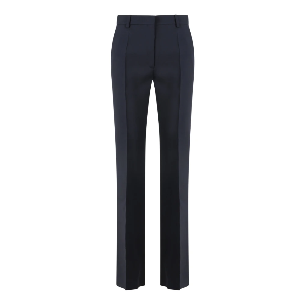 Valentino Crepe Couture Broek Blue Dames
