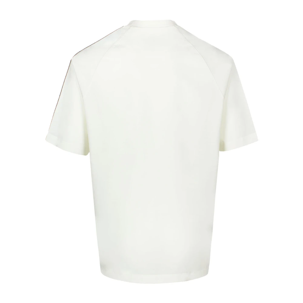Y-3 Closure Jersey T-shirt met 3-Stripes Logo White Heren