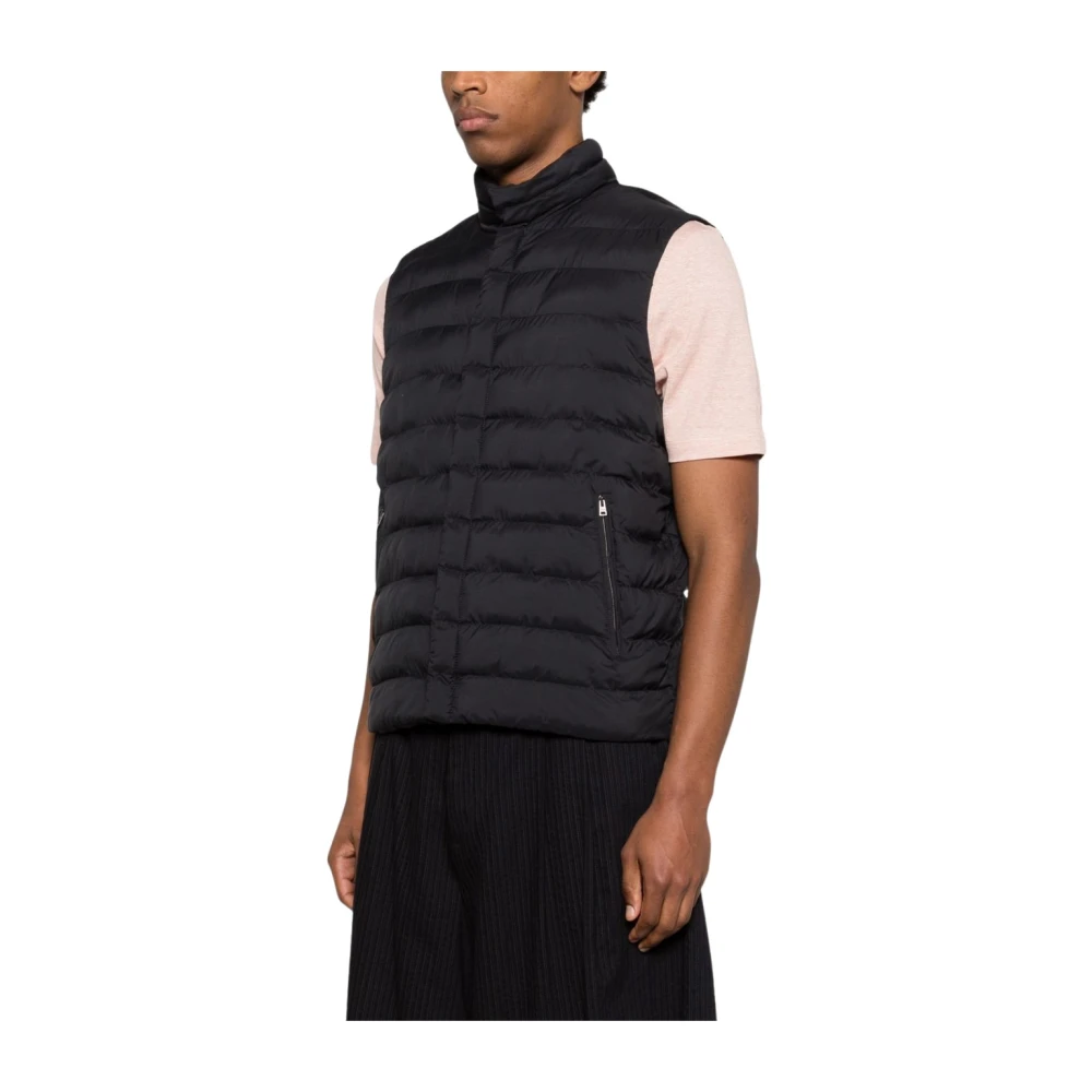 Herno Men's Black Padded Vest - Waistcoats - S - Jackets