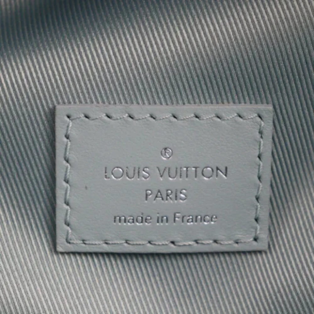 Louis Vuitton Vintage Pre-owned Plastic shoulder-bags Blue Dames