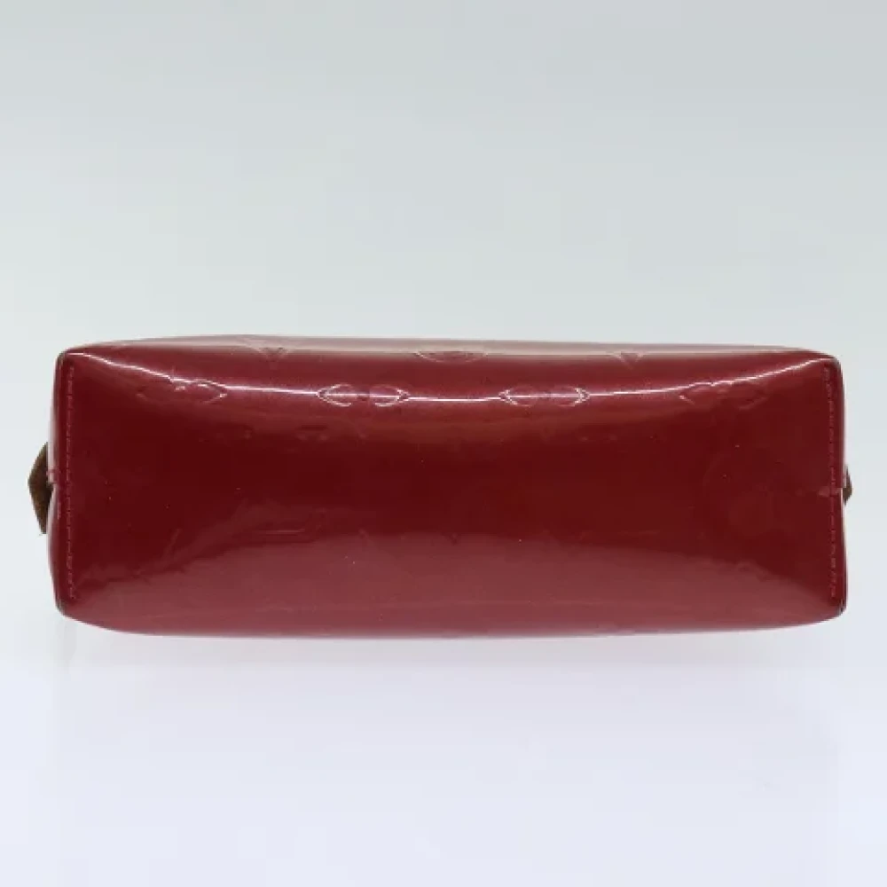 Louis Vuitton Vintage Pre-owned Leather pouches Red Dames
