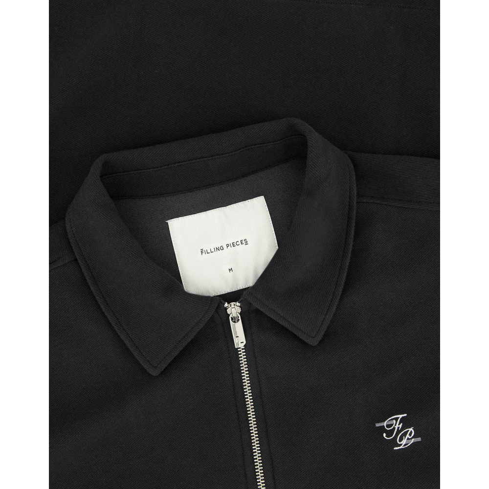 Filling Pieces Coach Jacket Logo Black Heren