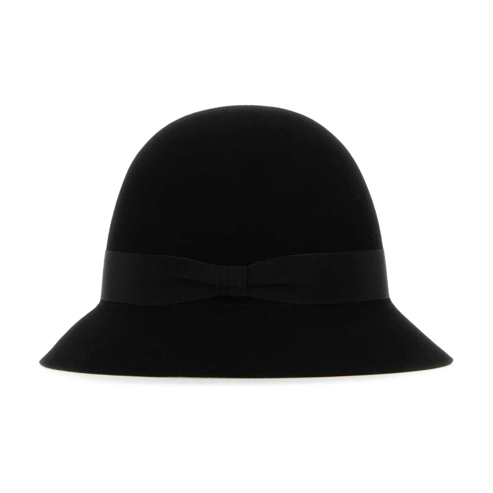 Helen Kaminski Bewust Zwart Vilt Emmerhoed Black Dames