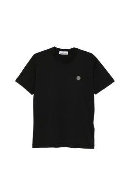 Logo Patch Cotton T-shirt