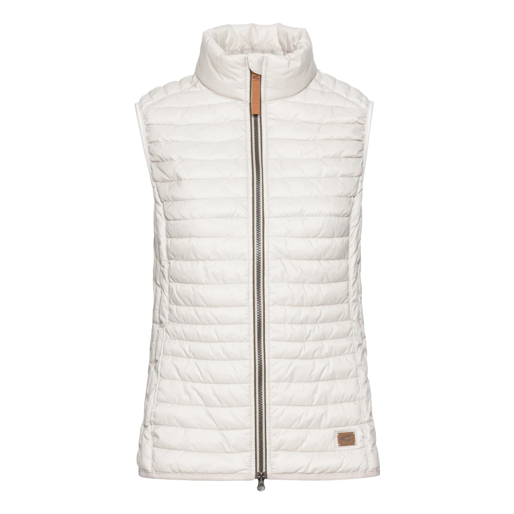 Camel active Gerecyclede Polyamide Vest White Dames