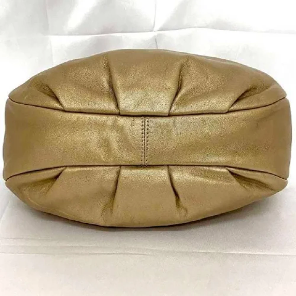 Loewe Pre-owned Leather shoulder-bags Yellow Dames