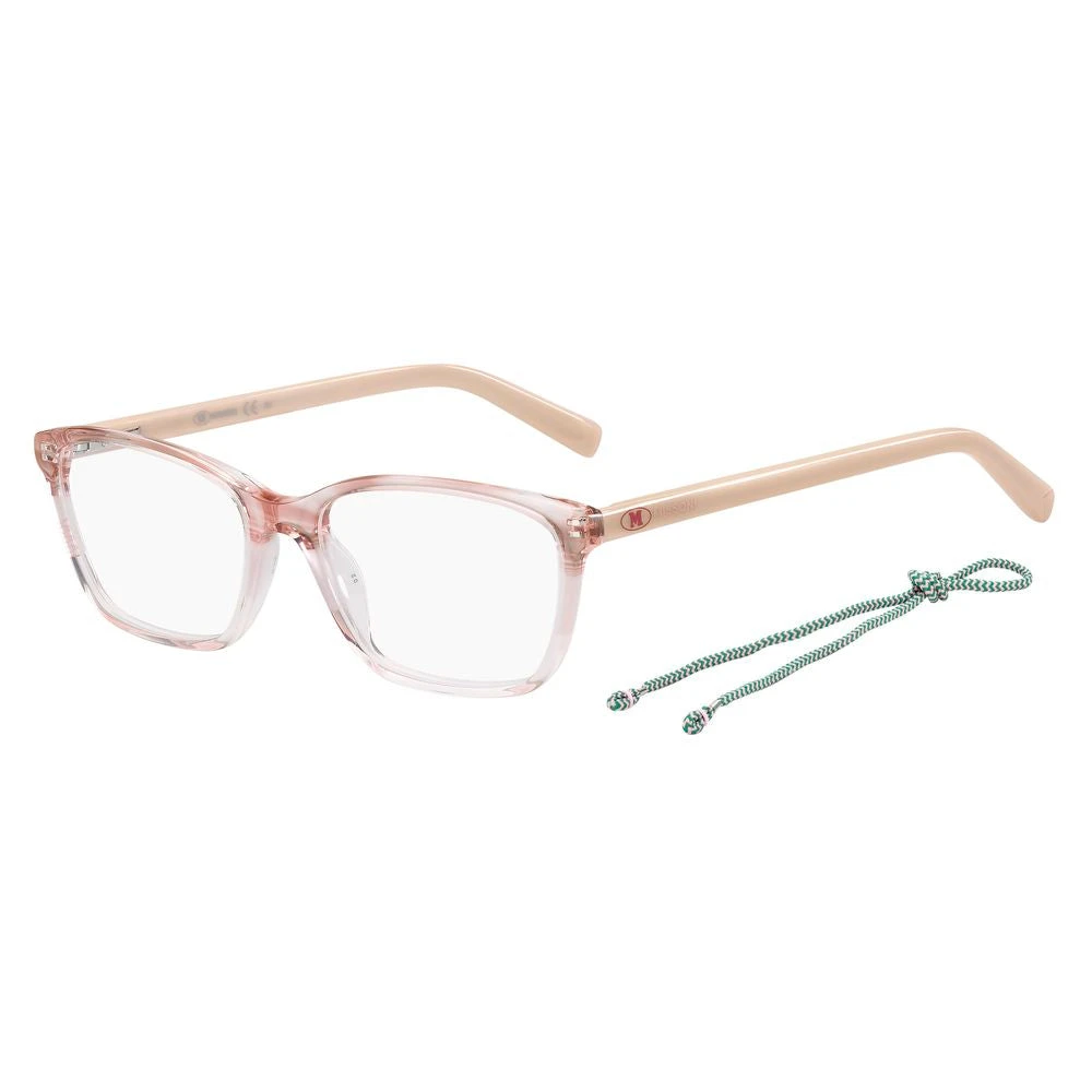 M Missoni Women's Pink Glasses, One Size, Mmi-0045 Optical Frame