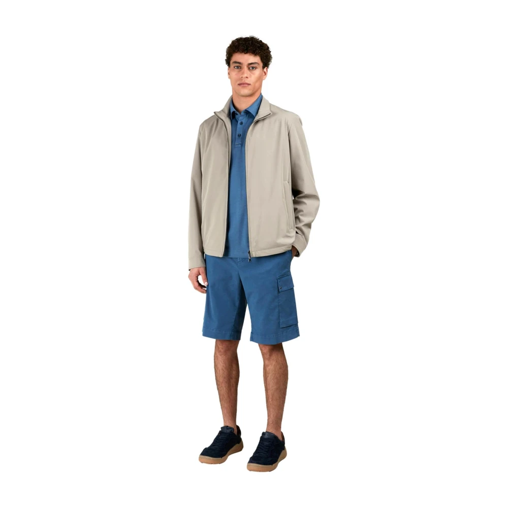 PAUL & SHARK Beige Typhoon Re-4x4 Stretch Jas Beige Heren