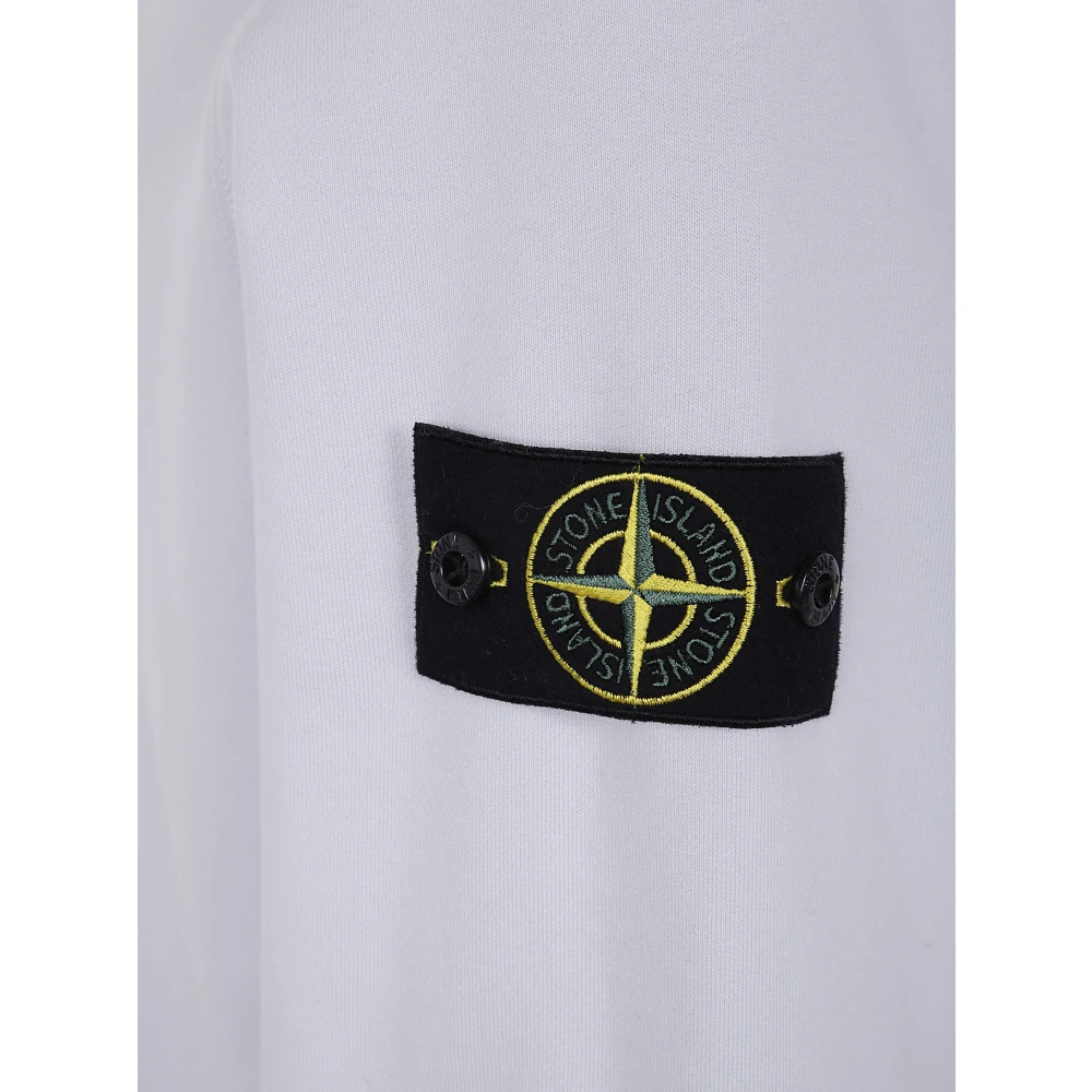 Stone Island Casual Katoenen Sweatshirt voor Mannen Blue Heren