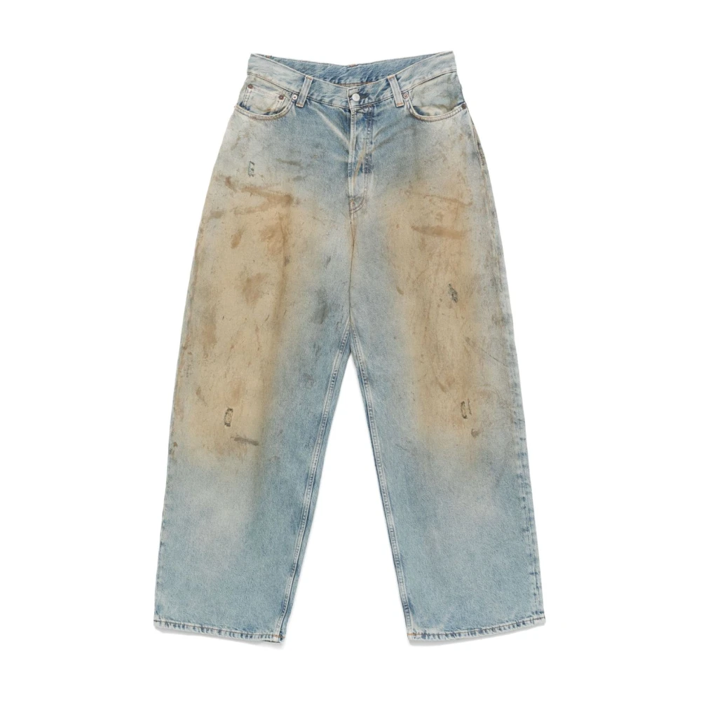 Acne Studios Donna Blu Collezione Di Jeans In Denim Alla Moda