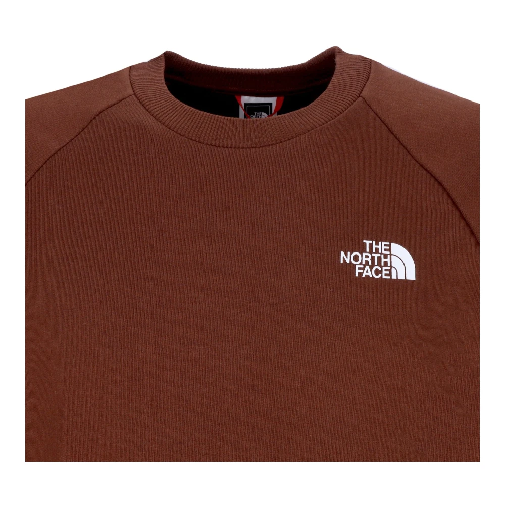 The North Face Redbox Crew Dark Oak Sweatshirt Brown Heren