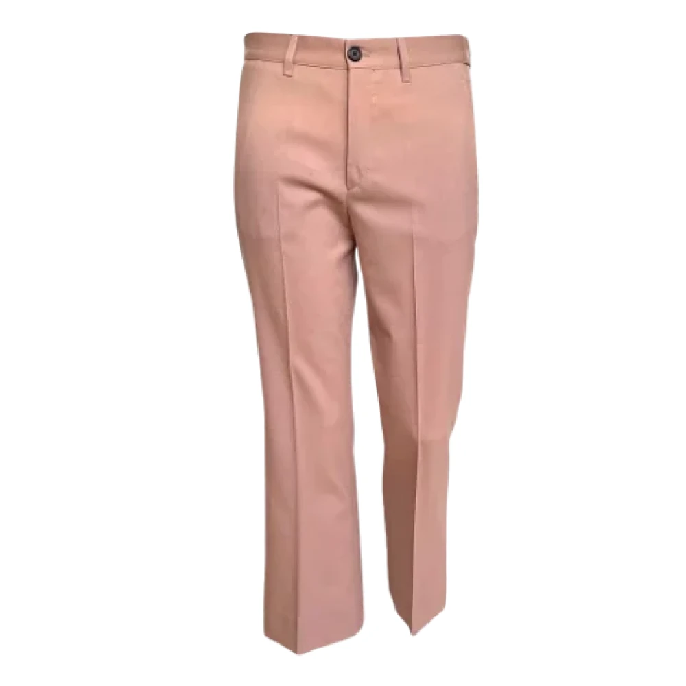 Miu Pre-owned Fabric bottoms Pink Dames