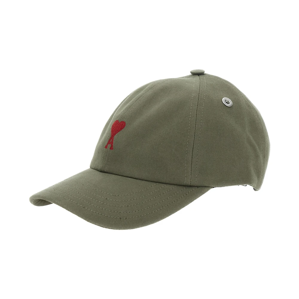 Ami Paris Baseball Cap Gray Heren