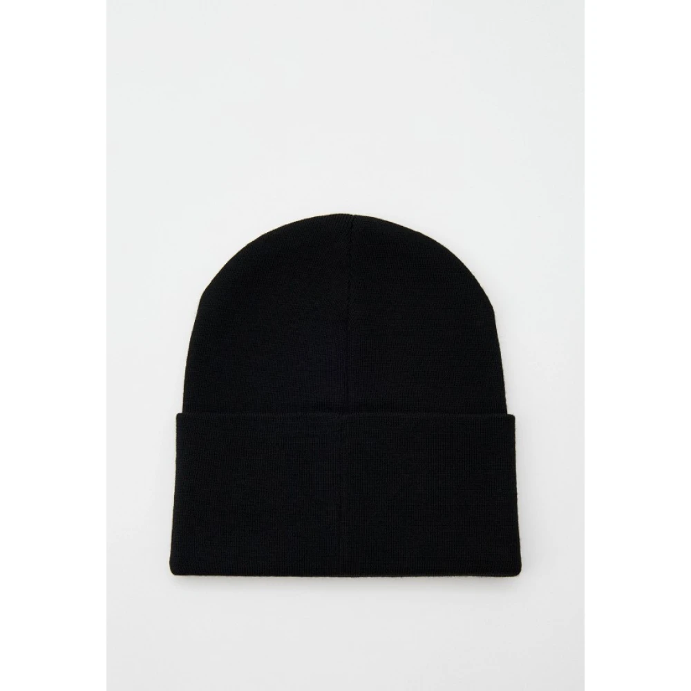 Iceberg Zwarte Wol Bonnet Hoed Black Heren