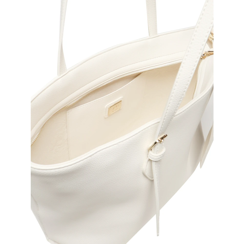 V73 Witte Shoppingtas met Logo White Dames