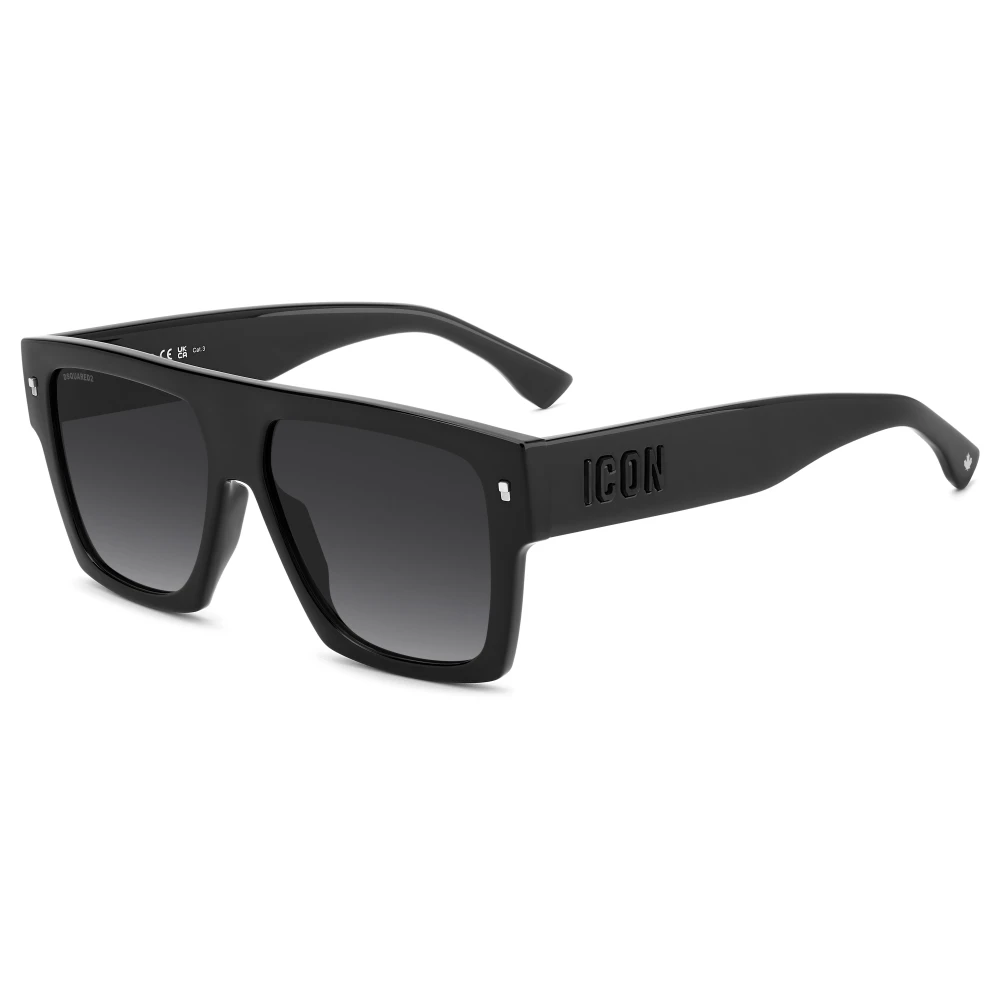 Dsquared2 Men's Black Sunglasses, 58 Mm, Icon 0030/S Sunglasses