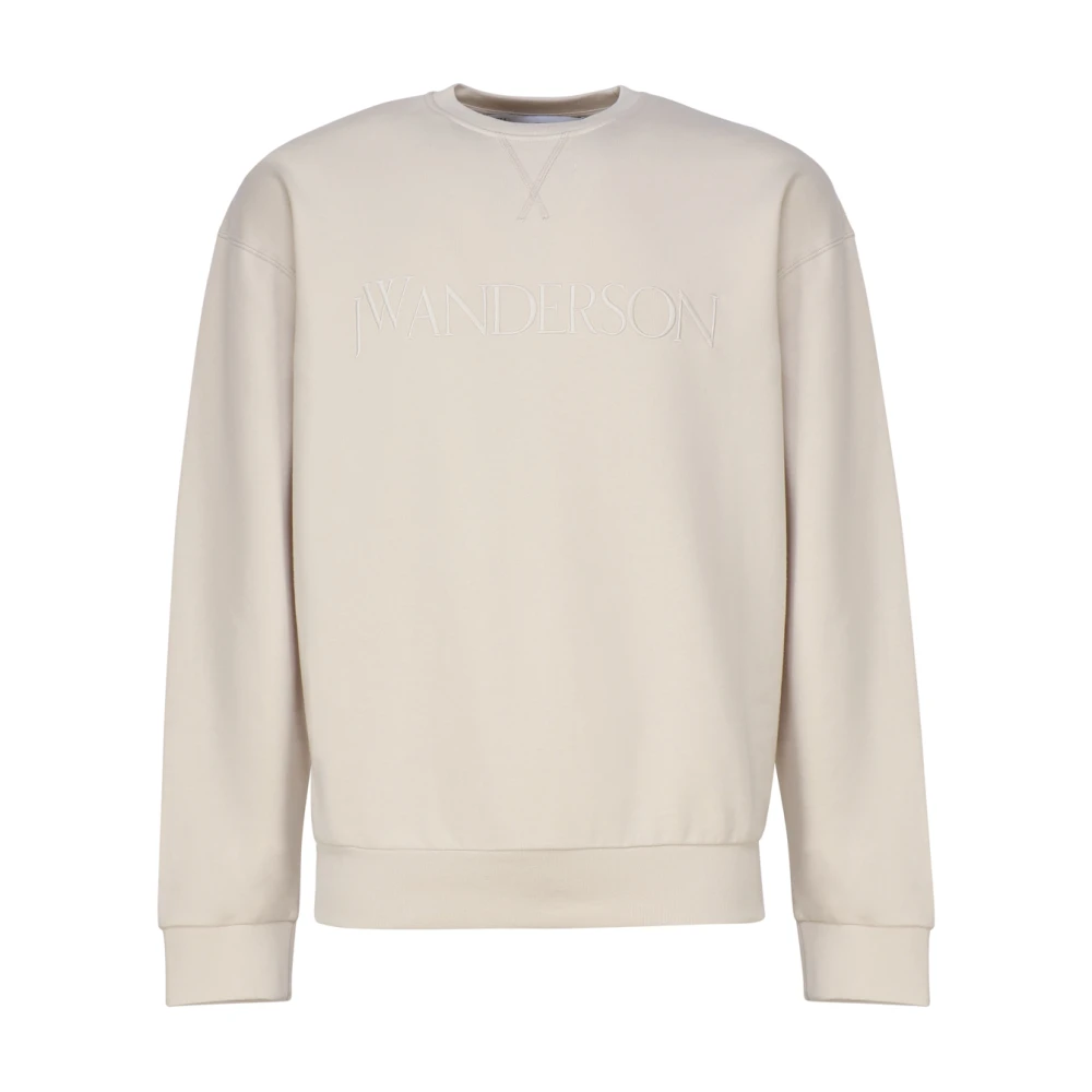 JW Anderson Beige Katoenen Truien Beige Heren