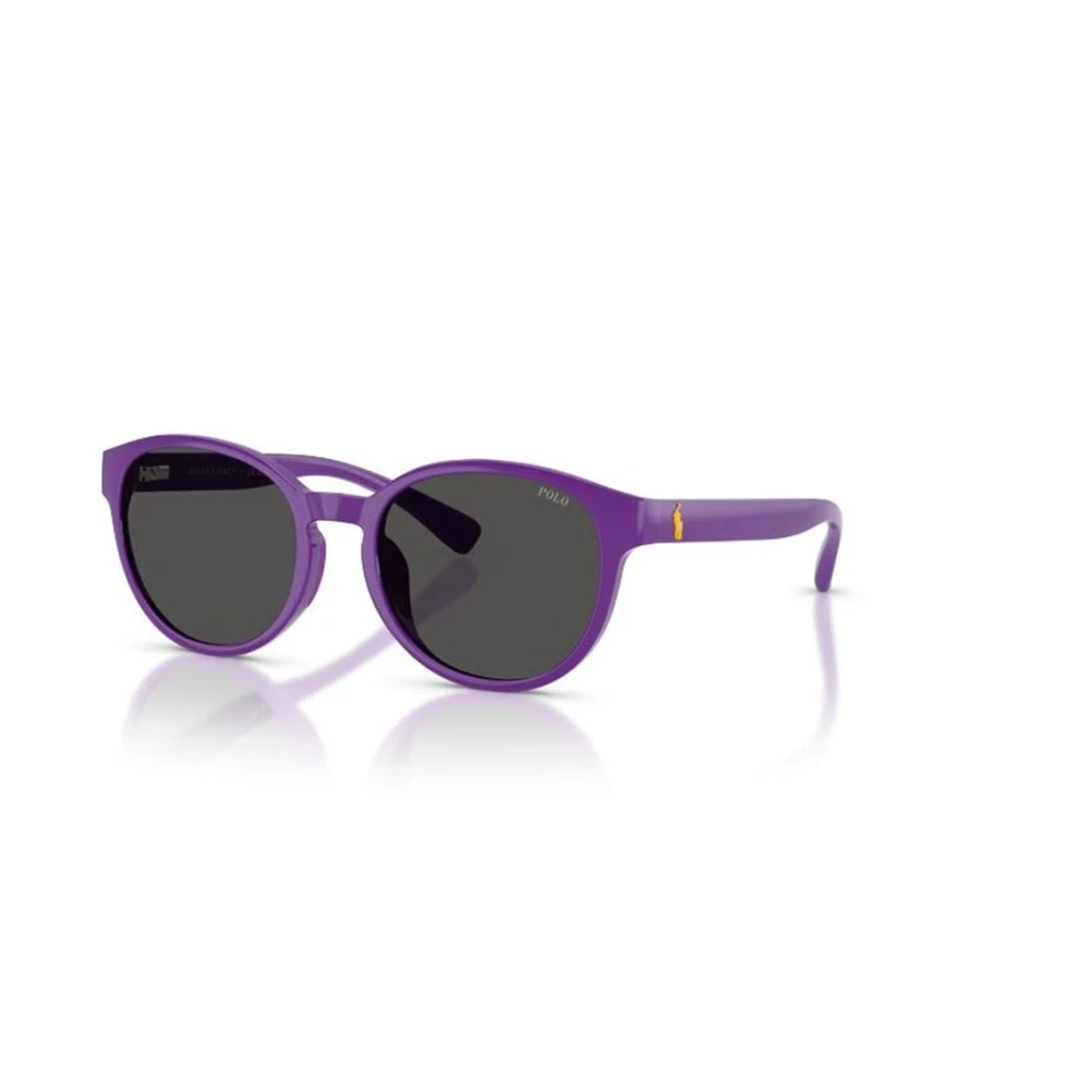 Polo Ralph Lauren Grey Kid Pp9509u 632787 Sunglasses Injected Violet Pantos Normal - Image 2
