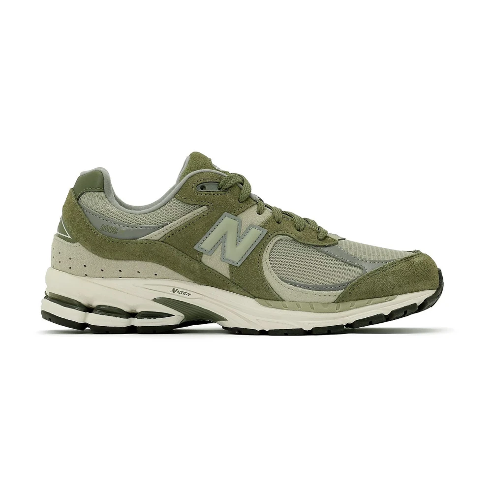 New Balance Men's Green Sneakers, 8 Uk, 2002R Trainers Dark Olivine/Olivine