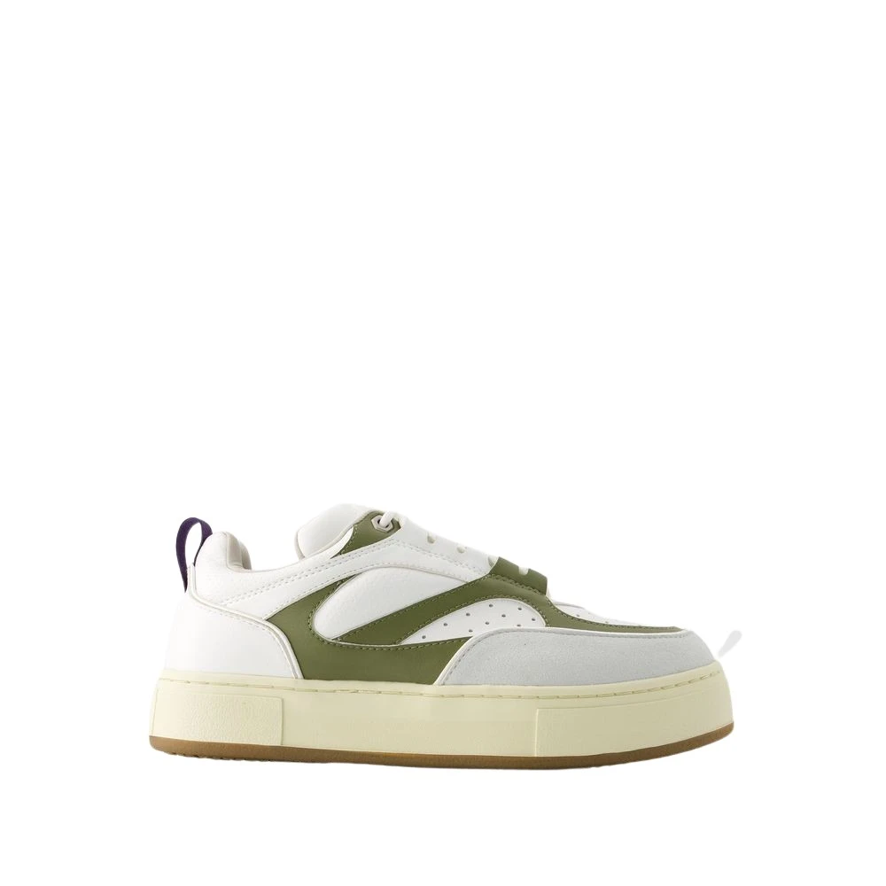 Eytys Women's White Sneakers, 5 Uk, Sidney Vegan Olio Trainers - Synthetic Leather