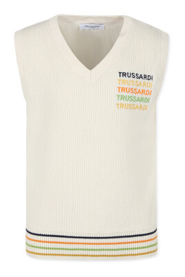multicolor-striped-knitted-vest
