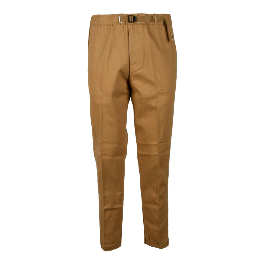 White Sand Katoenen broek in wit Brown Heren
