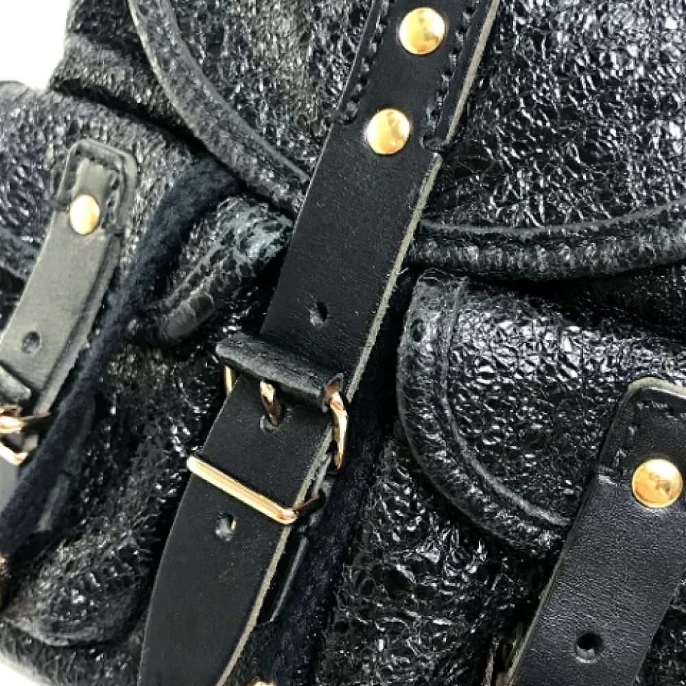 Balenciaga Vintage Pre-owned Leather balenciaga-bags Black Dames