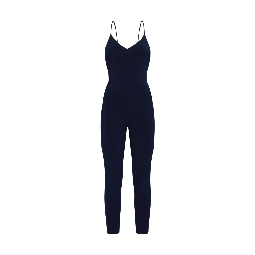 Norma Kamali Stijlvolle Broek Blue Dames