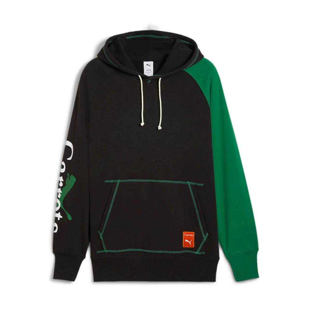 Puma Zwarte Katoenen Hoodie x Wortels Black Heren