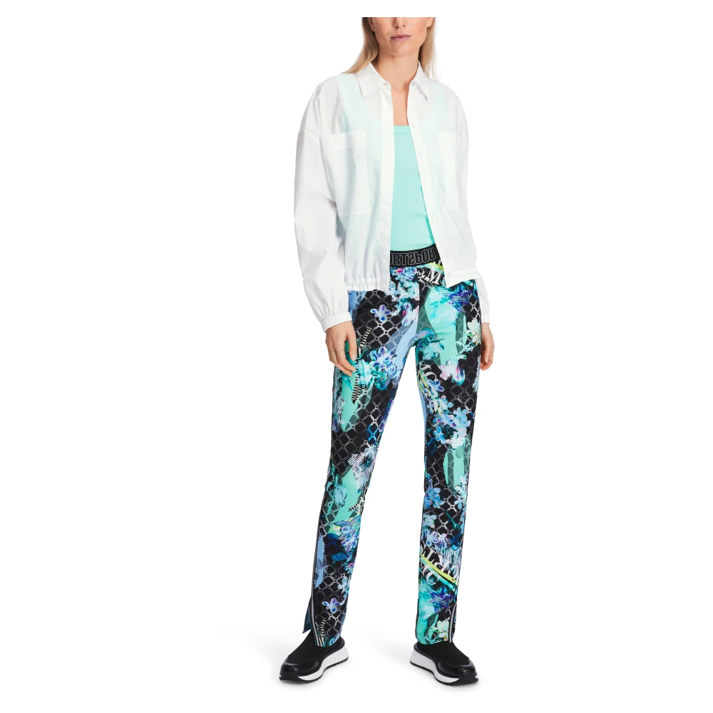 Marc Cain Biologisch Katoenen Blouse White Dames