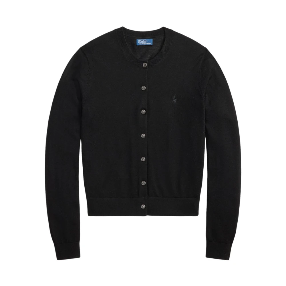 Polo Ralph Lauren Black Cardigans, Female, S, Jumpers