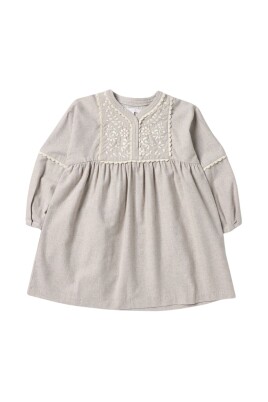 embroidered-v-neck-dress