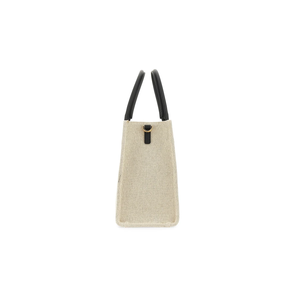 Versace Kleine Shopper Tas White Dames