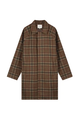 Cappotto Check Plaid