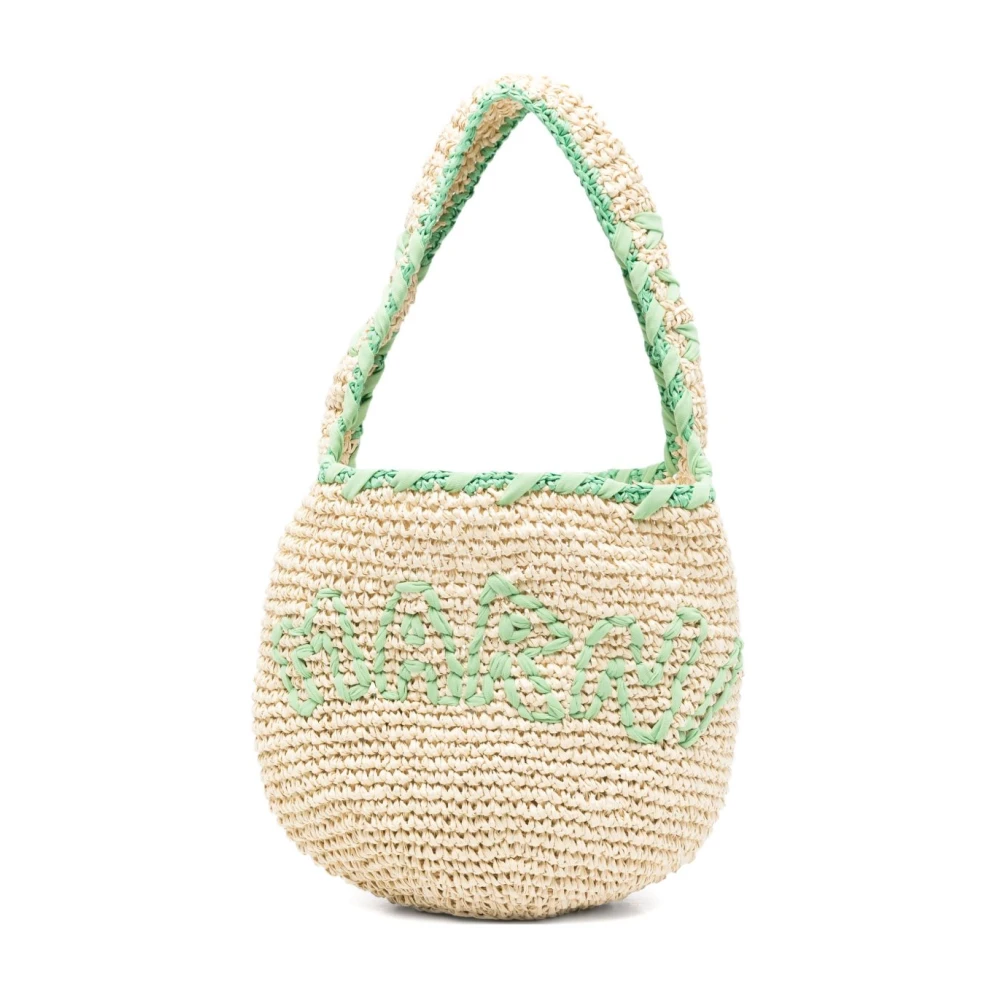 Marni - Bags > Handbags - Beige - Marni - Modalova