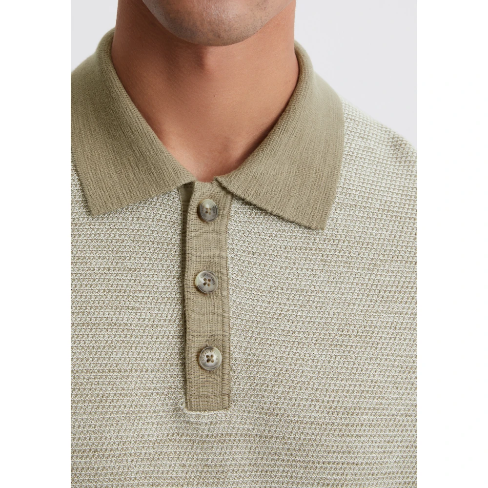 Marc O'Polo Gewone poloshirt Brown Heren