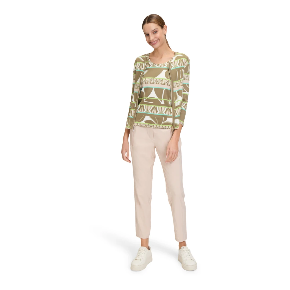 Betty Barclay Gestreepte shirtjas met ribstructuur Multicolor Dames