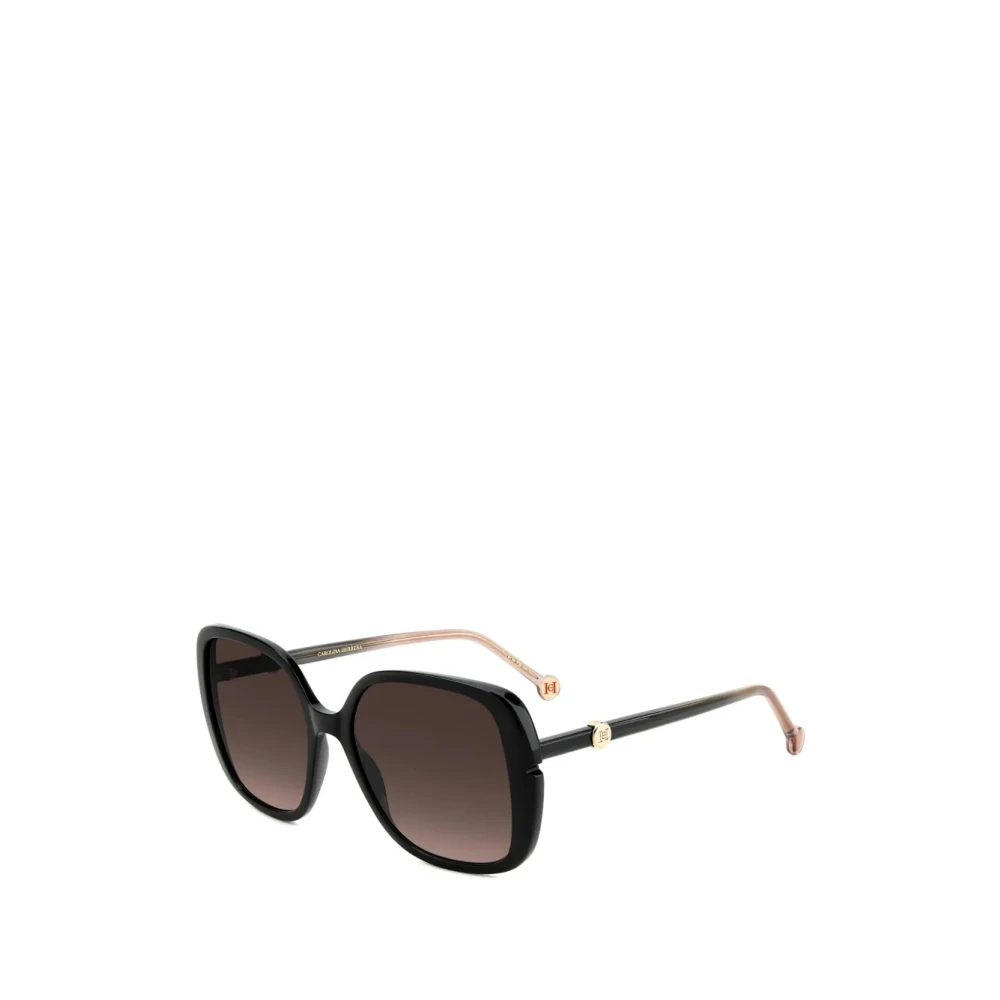 Carolina Herrera Women's Black Square-Frame Sunglasses - Sunglasses - 56 Mm - Accessories