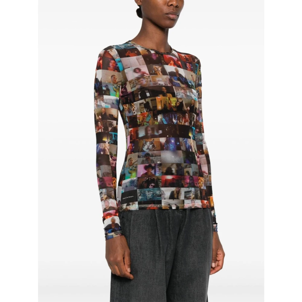 Diesel Multicolor T-shirts Polos Aw24 Multicolor Dames
