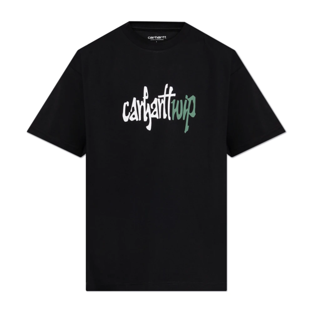 Carhartt WIP Bedrukt T-shirt Black Heren