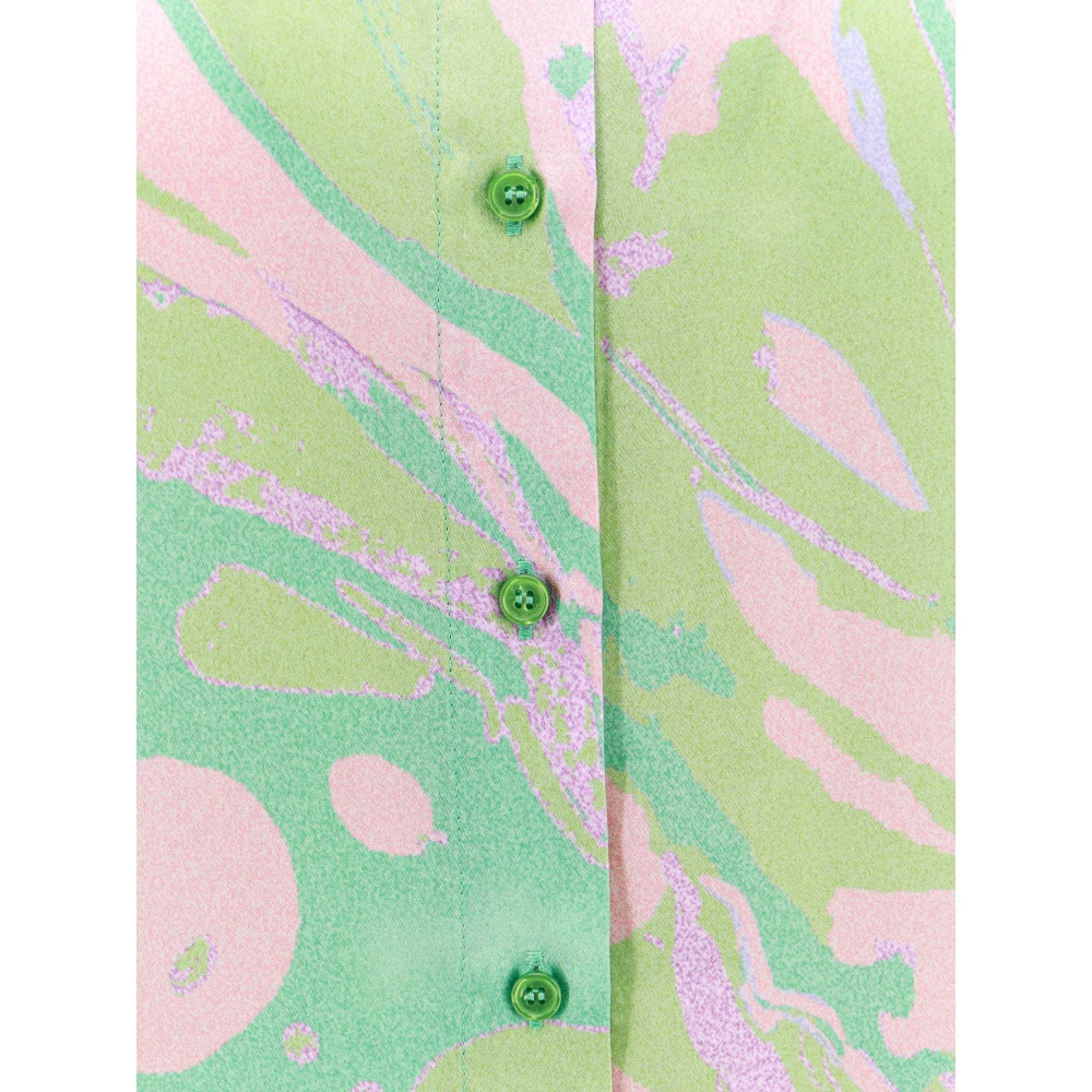 pinko Groene mouwloze damesblouse Green Dames