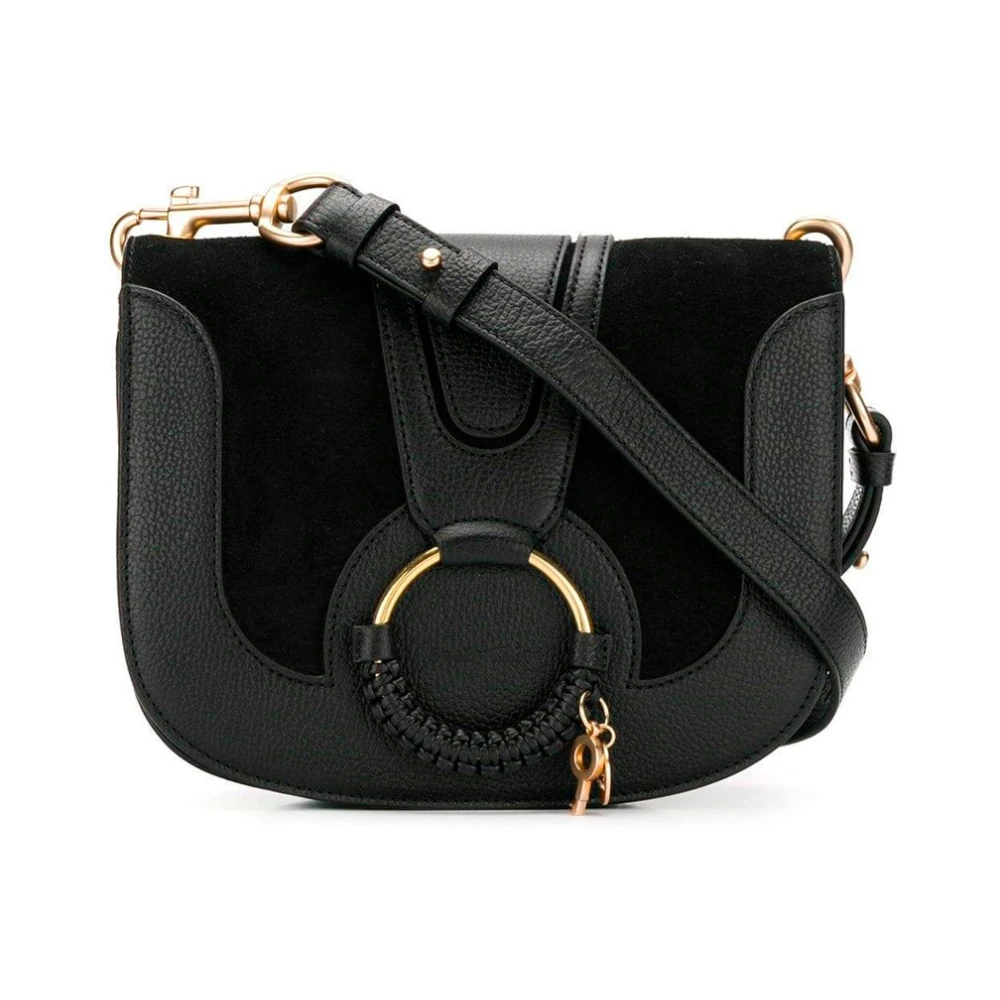 See by Chloé Hana Medium Een Maat Handtas Black Dames