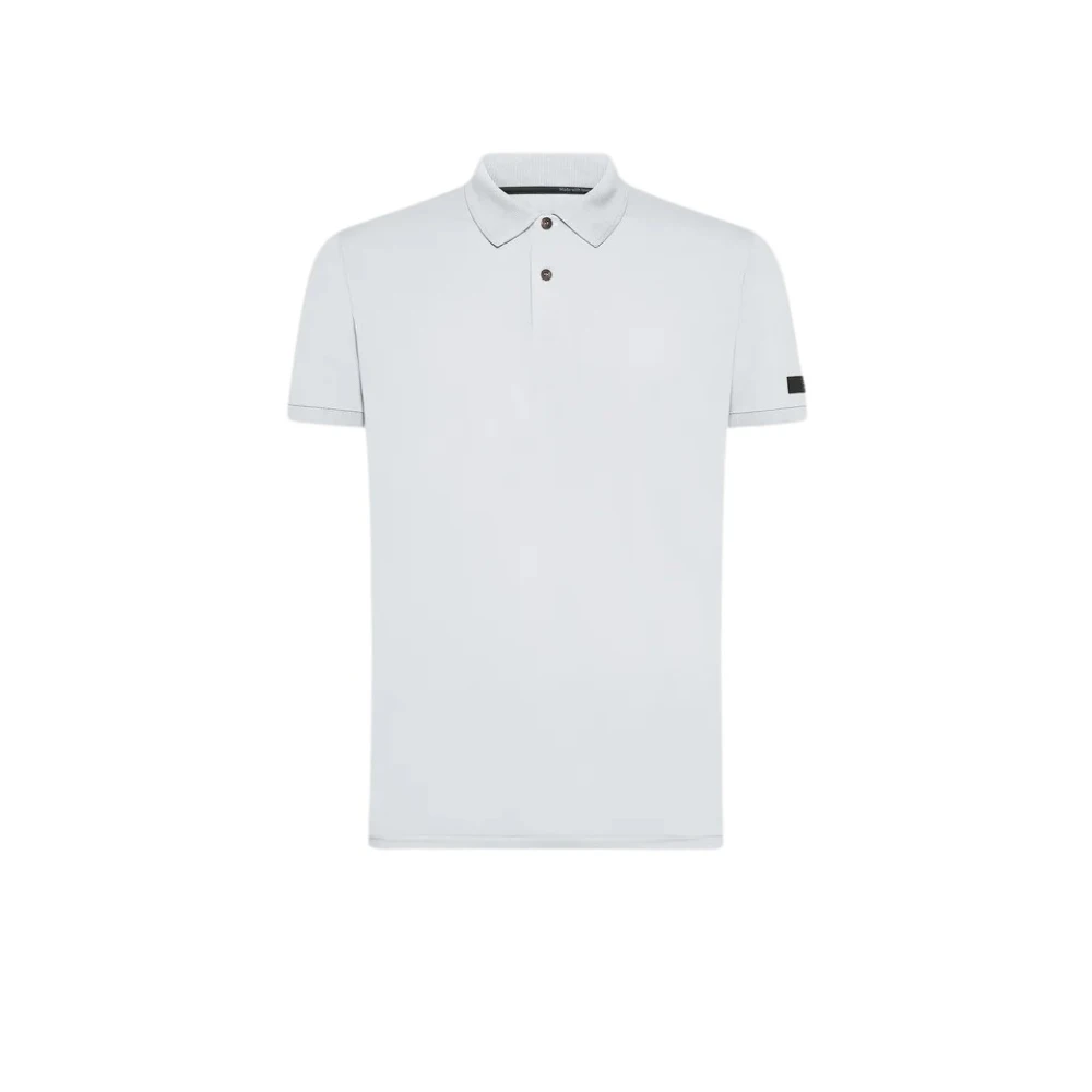 Rrd Men's White Classic Oxford Polo Shirt - Polo Shirts - L - Tops
