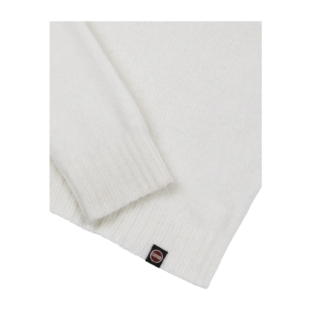 Colmar Witte Wollen Pullover Sweatshirt White Dames