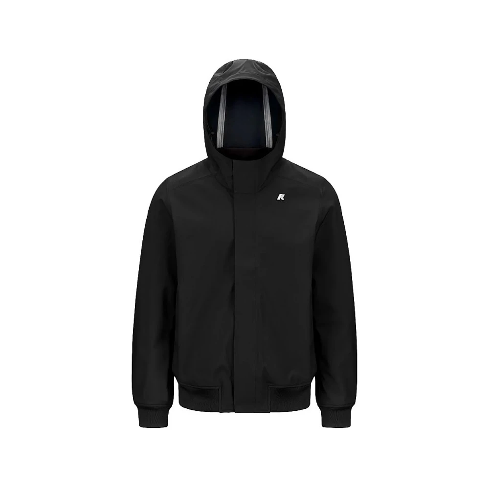 K-Way Uomo Nero Giacche, M, New,
