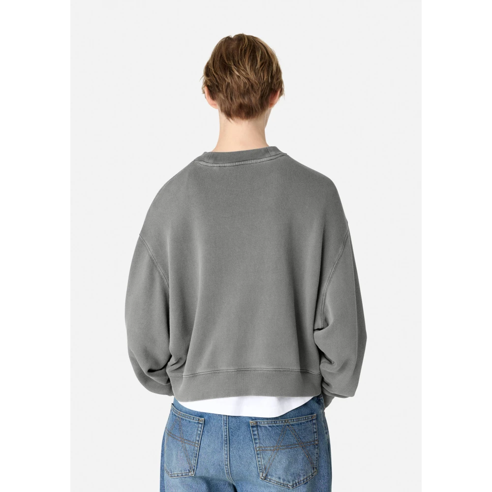 Axel Arigato Distort Washed Sweatshirt Gray Dames