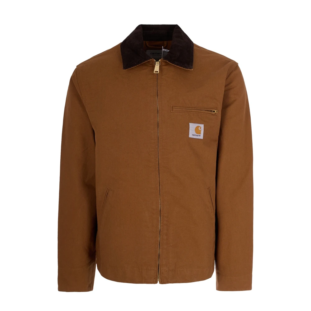Carhartt Wip Men's Brown Light Jackets, M, Light Jackets