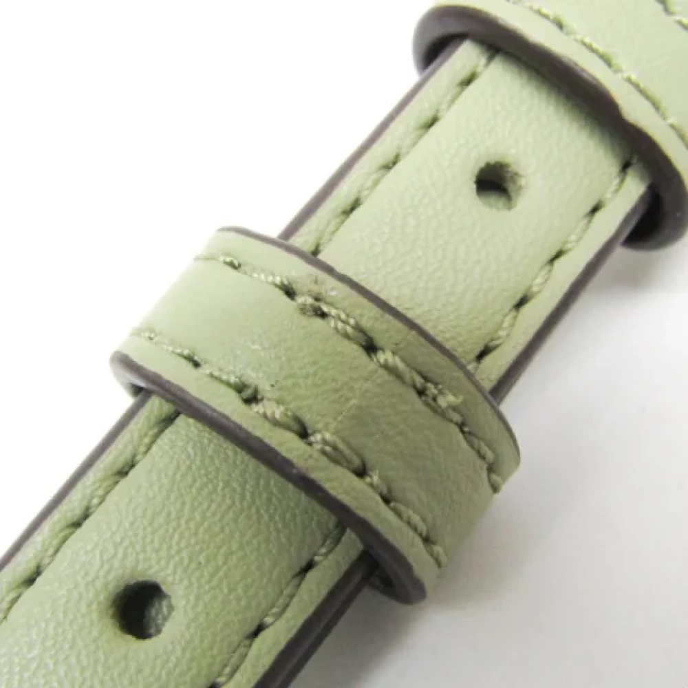 Michael Kors Pre-owned Leather shoulder-bags Green Dames