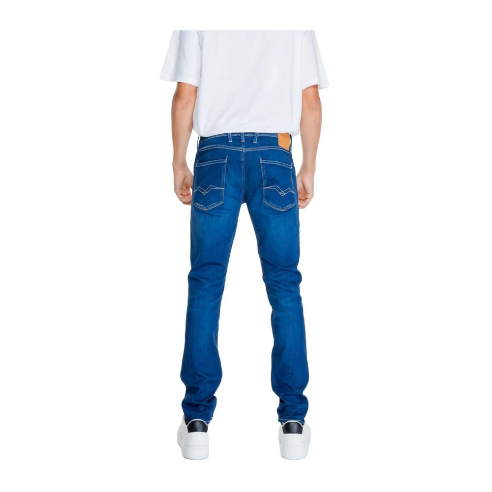 Replay Slim-fit Jeans Blue Heren