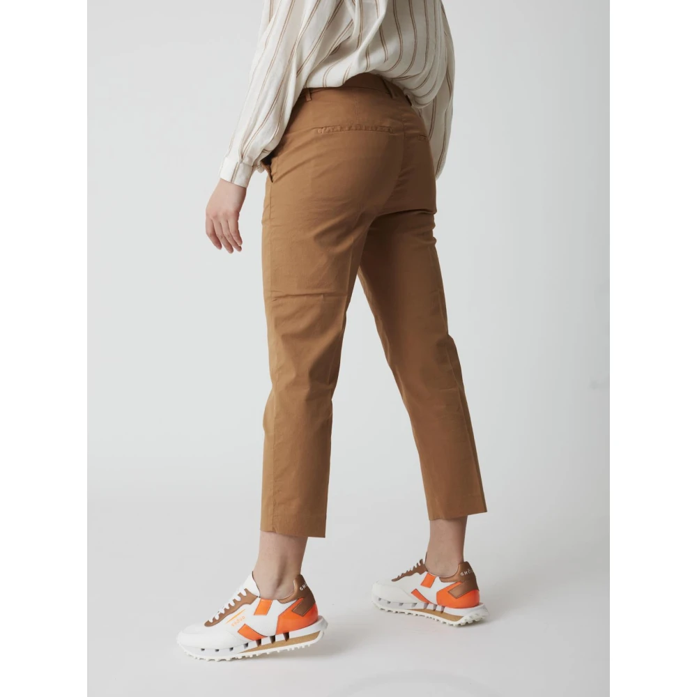 Dondup Ariel Broek Beige Dames
